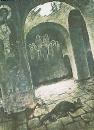 Andrei Rublev church production design by Ippolit Novoderejkin